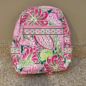 Vera Bradley Pastel Pink Pinwheel Backpack